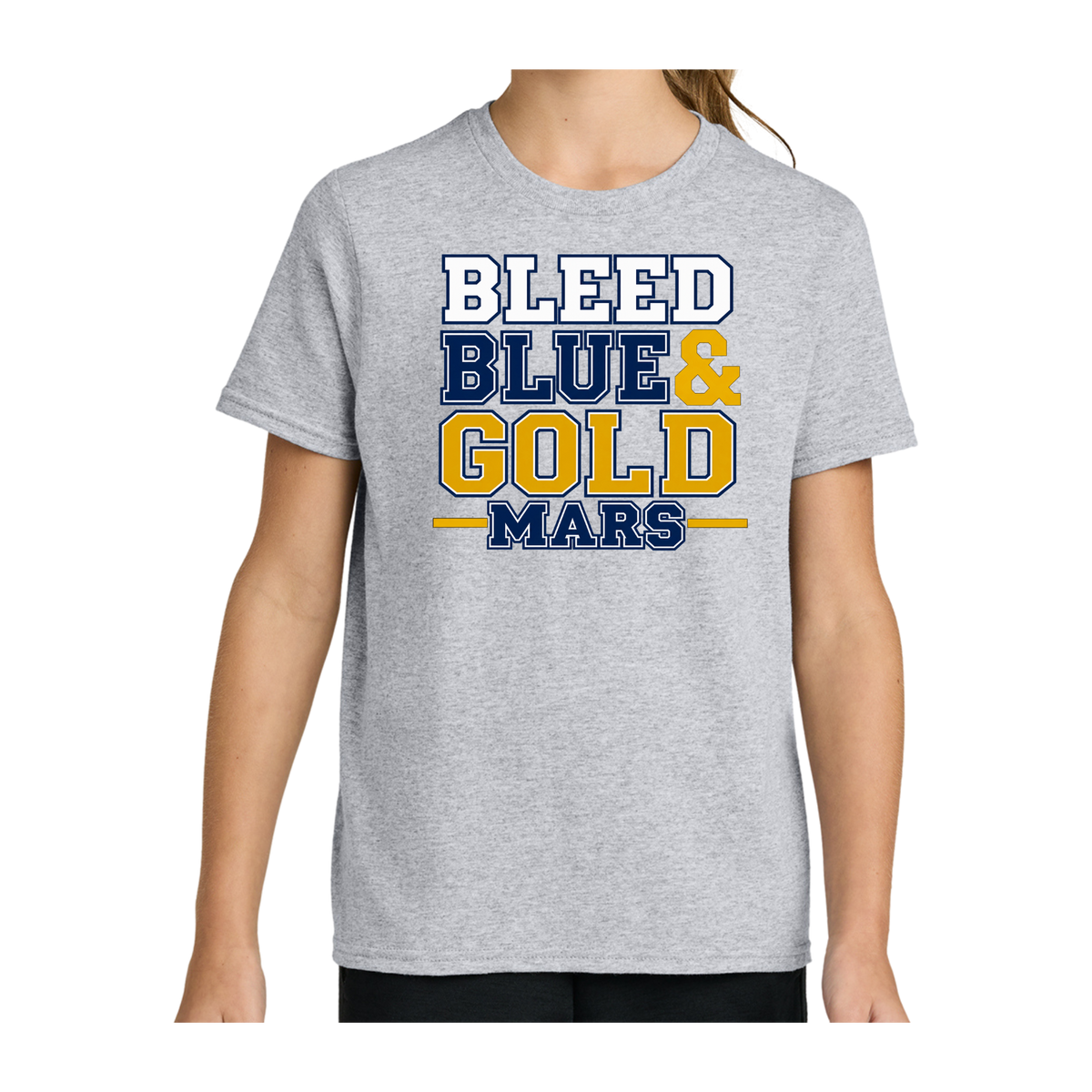 BLEED BLUE & GOLD • MARS