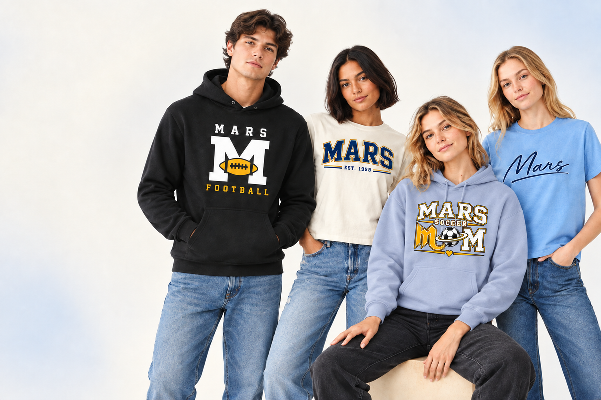Updated Mars hero with the Soccer Mom hoodie replacing the gray tee